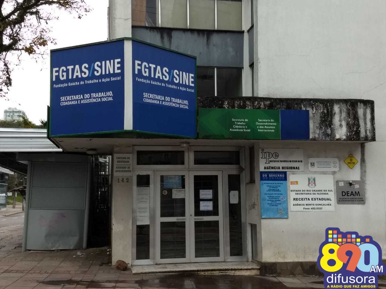 Agencia FGTAS/Sine de Bento retoma atendimento para vagas de trabalho nesta quinta, dia 27