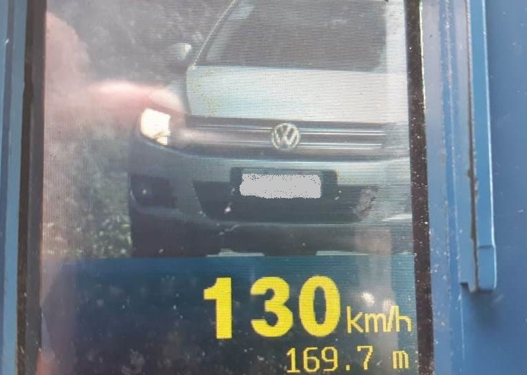 Veículo é flagrado a 130 km/h na BR-470 em Bento Gonçalves