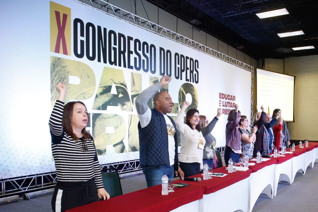 Carta de Bento Gonçalves é aprovada no encerramento do X Congresso Estadual do CPERS