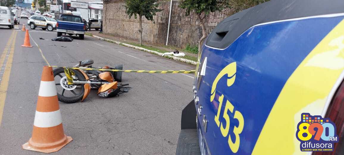 Homem morre em acidente de trânsito no bairro Fenavinho, em Bento