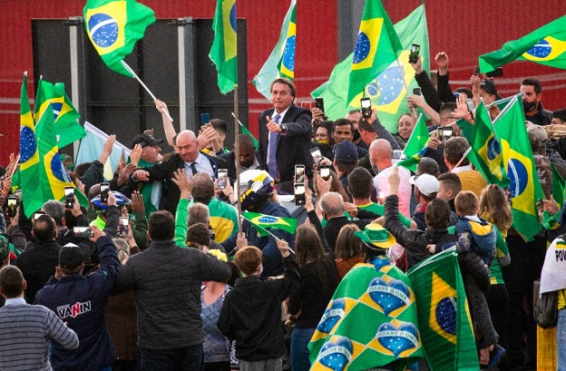Presidente Bolsonaro cumpre agenda em Bento Gonçalves