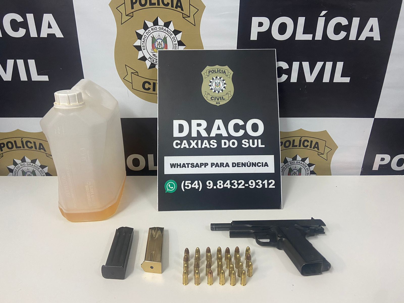 Criminosos que planejavam ataque à facção rival são presos pela DRACO em Caxias