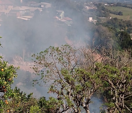 Moradora reclama de constantes incêndios em loteamento no bairro Tancredo, em Bento
