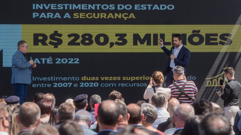 Avançar na Segurança: governo lança plano de R$ 280,3 milhões para viaturas, equipamentos, tecnologia e obras