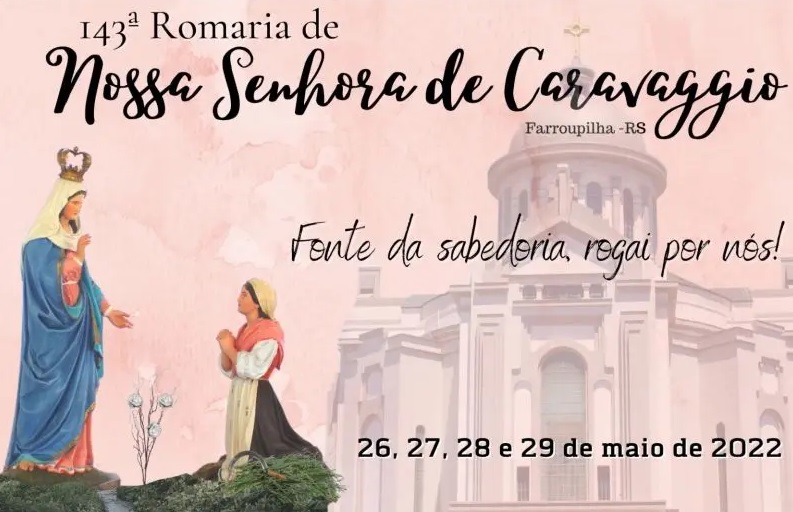 Santuário de Caravaggio lança oficialmente a 143ª Romaria ao Santuário de Caravaggio