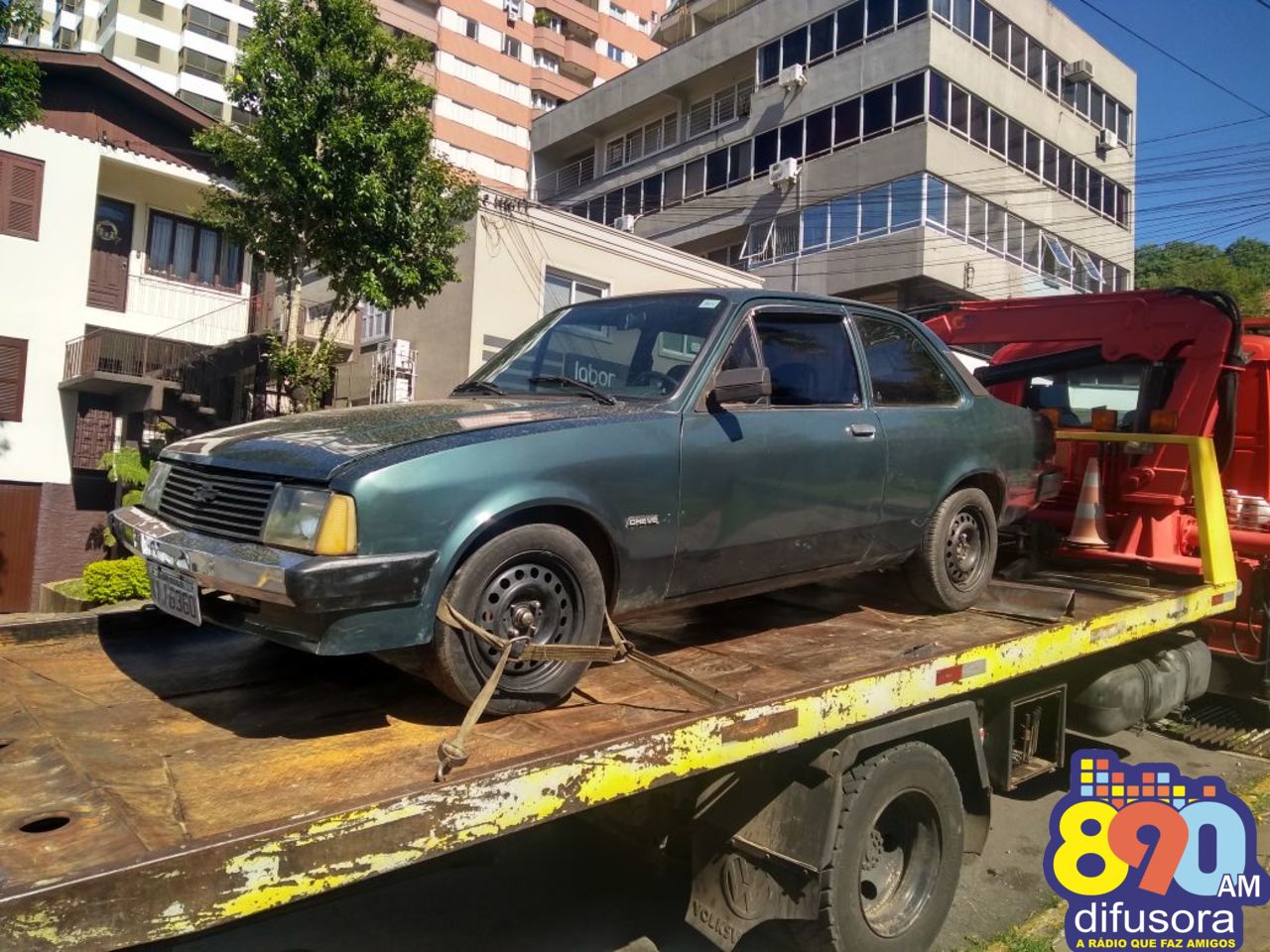Veículo furtado em Bento é localizado pela Brigada na Linha Sertorina