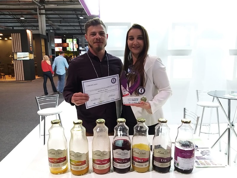 Suco orgânico de Cooperativa de Cotiporã é agraciado com premiação na Wine South America