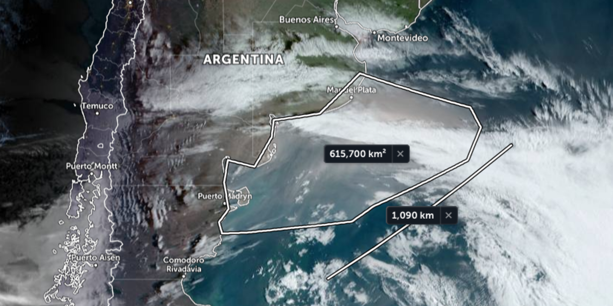 Nuvem de poeira chegará ao litoral do Rio Grande do Sul nas próximas horas