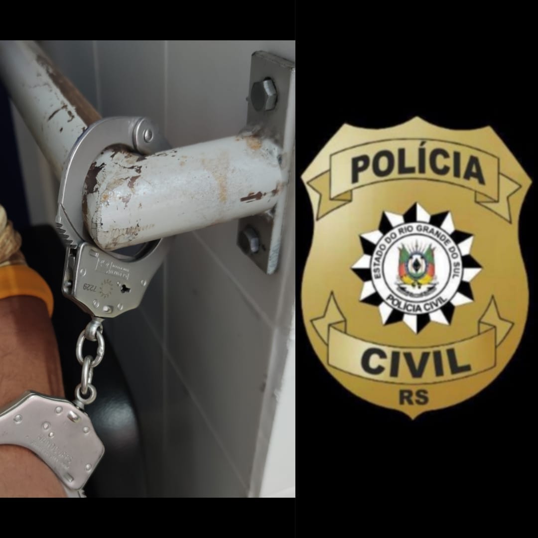 Polícia Civil prende homem por descumprimento de medidas de urgência na BR-470 e Bento