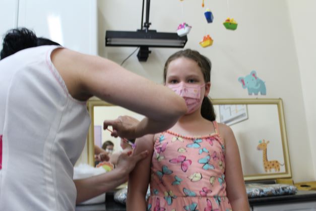Secretaria da Saúde de Bento esclarece sobre vacinação nas crianças