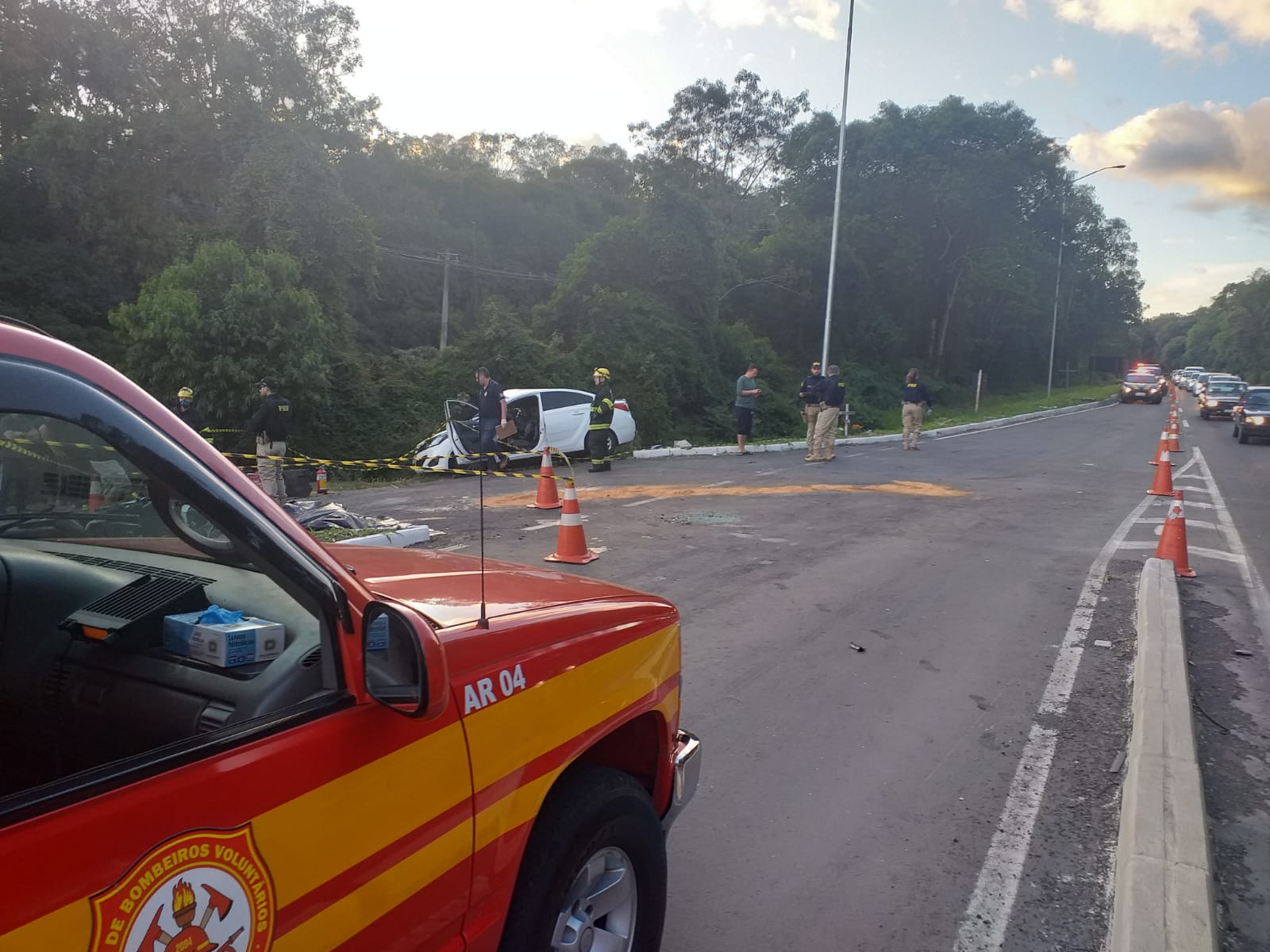 Identificadas as duas vítimas de acidente na BR-470, em Carlos Barbosa