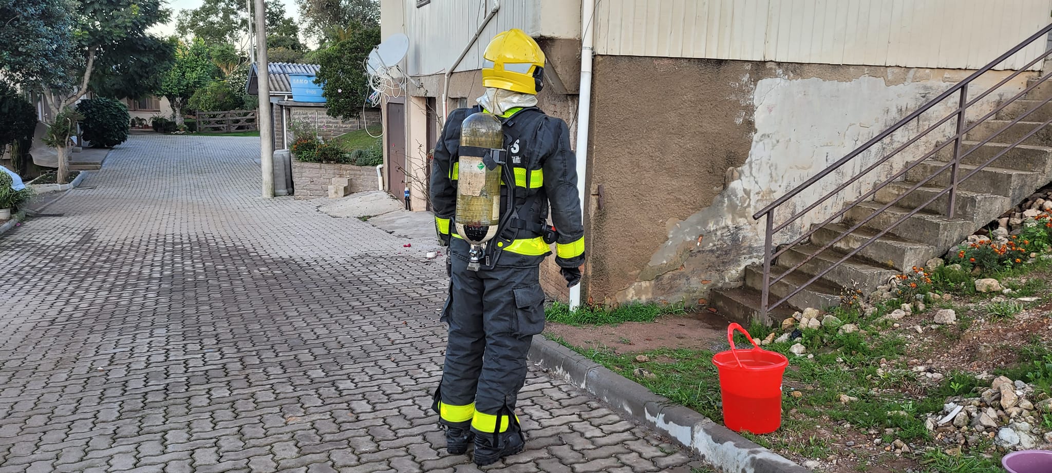 Princípio de incêndio é registrado em casa de São Valentim, interior de Bento