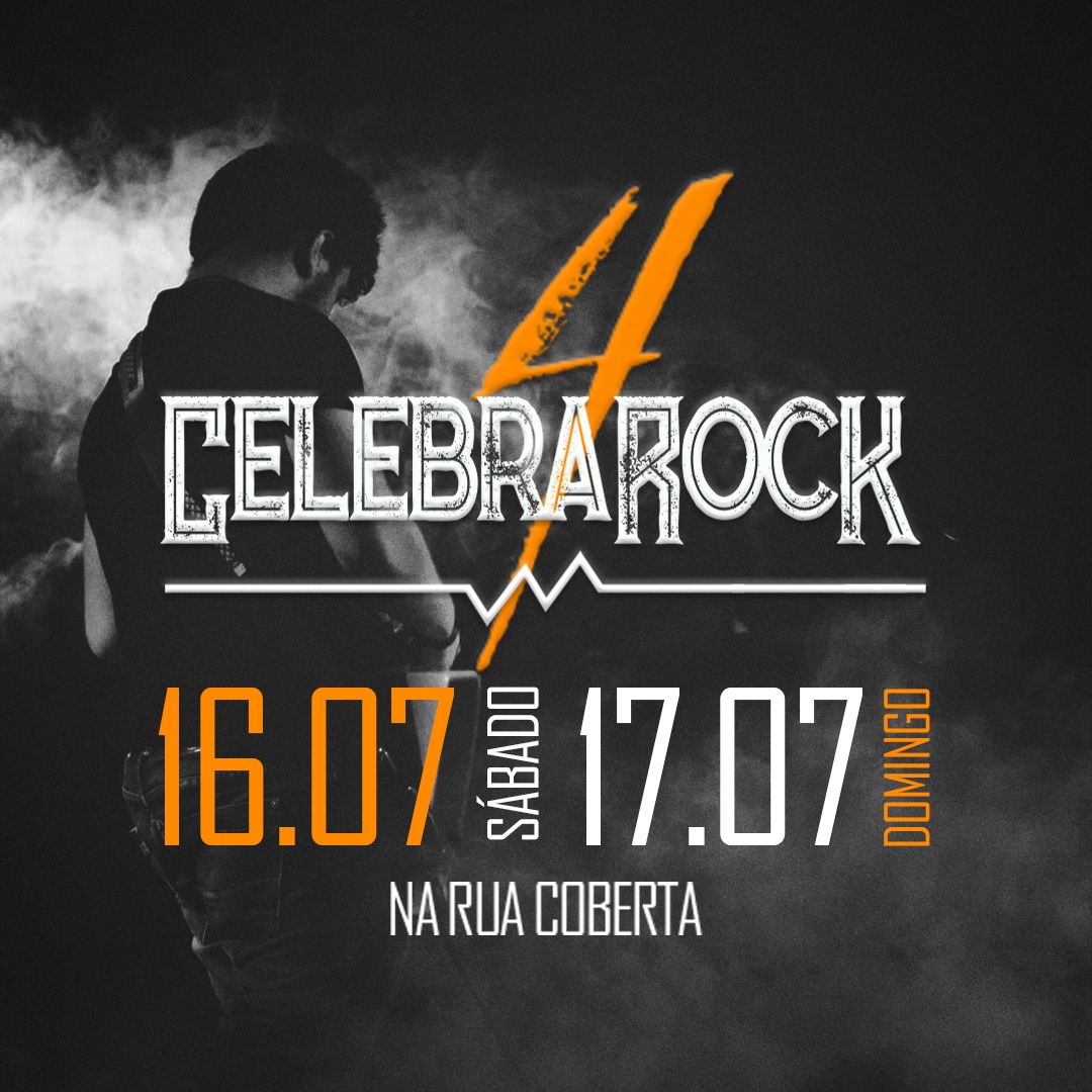 Rua Coberta sedia quarta edição do Celebra Rock em Bento Gonçalves