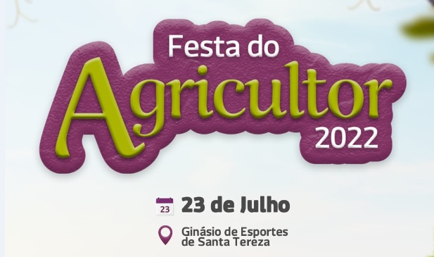Santa Tereza confirma realização da Festa do Agricultor no dia 23 de julho