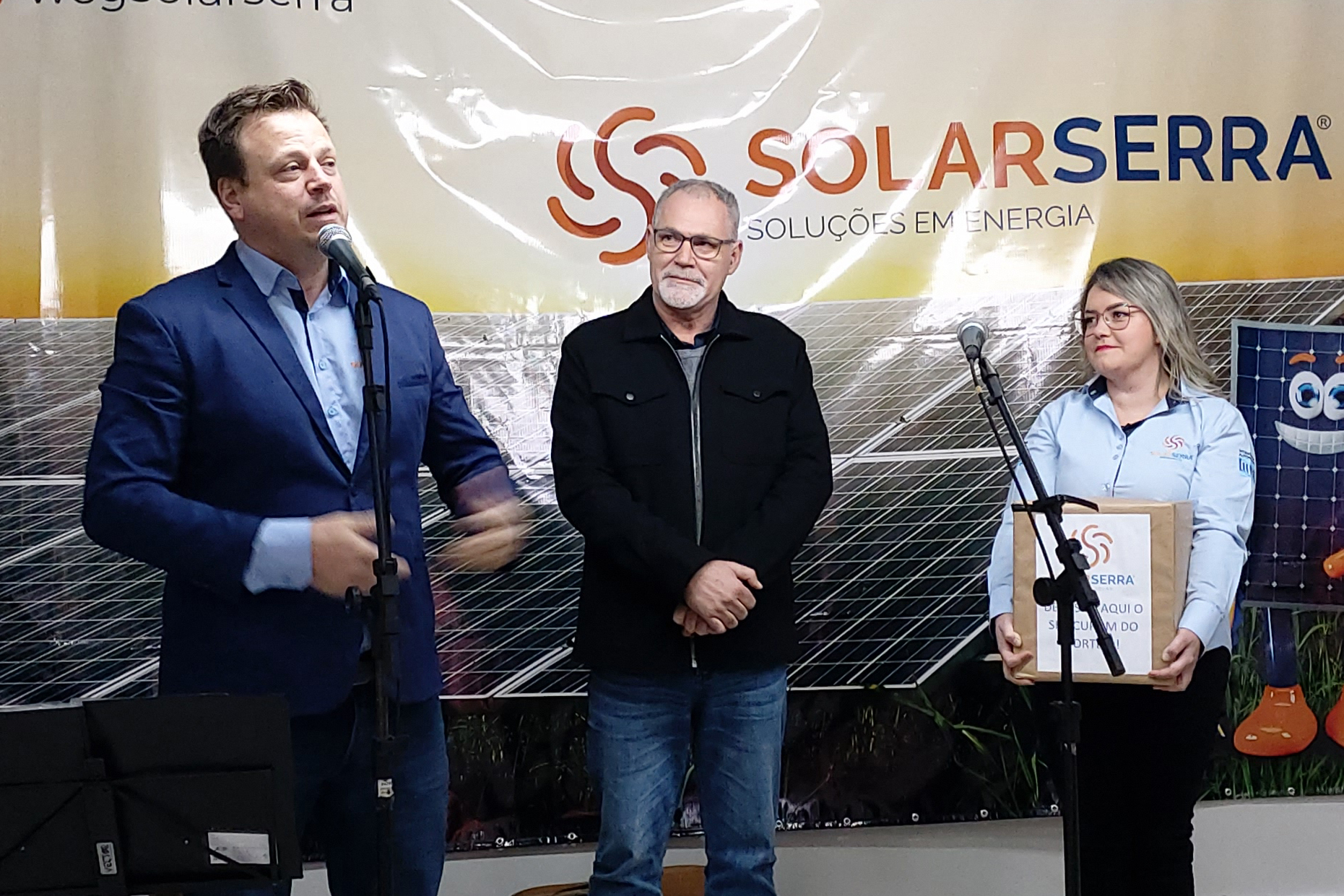 Moradora de Nova Prata é a vencedora de sistema fotovoltaico da Solar Serra