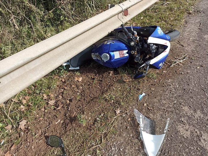 Motociclista morre em acidente na ERS-129, em Vespasiano Corrêa
