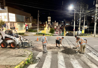 Prefeitura segue com trabalhos de manutenção em Bento Gonçalves