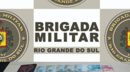 BRIGADA MILITAR PRENDE HOMEM POR TRÁFICO DE DROGAS EM BENTO GONÇALVES