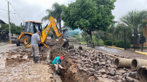 Prefeitura de Bento segue com trabalho intenso em pontos do município danificados pelas chuvas
