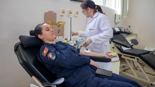 Doação de sangue marca Dia Nacional do Bombeiro Militar no Rio Grande do Sul