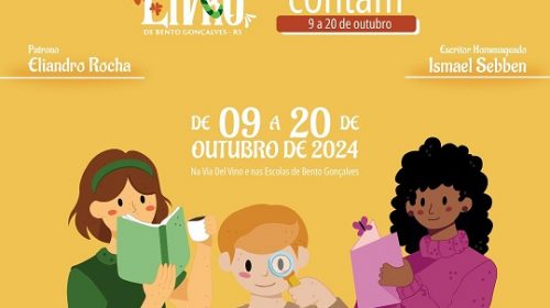 39ª Feira do Livro de Bento Gonçalves ocorre de 09 até 20 de outubro