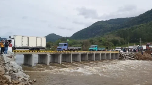 Inauguração da ponte provisória entre Caxias do Sul e Nova Petrópolis marca o Dia do Gaúcho