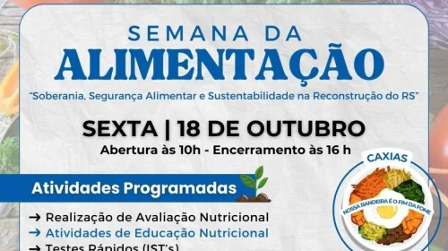 Cáritas da Diocese de Caxias do Sul estará presente no dia da ação da Semana da Alimentação