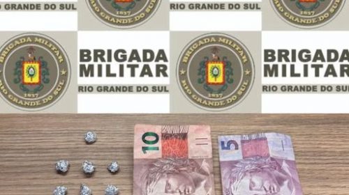 BRIGADA MILITAR PRENDE HOMEM POR TRÁFICO DE DROGAS NO CONCEIÇÃO, EM BENTO GONÇALVES