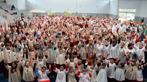 8º Encontro Diocesano de Coroinhas e Acólitos reúne mais de 500 pessoas em Caxias do Sul