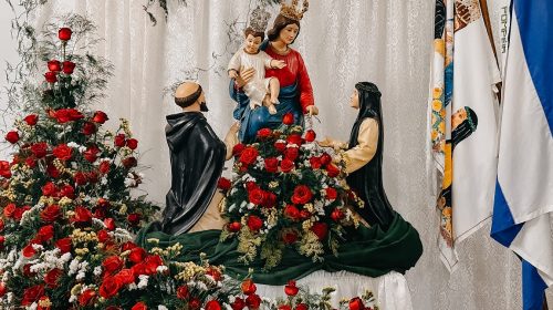 Romaria e Festa de Nossa Senhora do Rosário de Pompéia, em Pinto Bandeira, aconteceu no domingo (13)