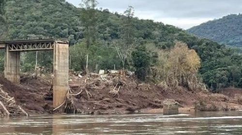 Começam as obras da nova ponte de Santa Bárbara, na ERS-431