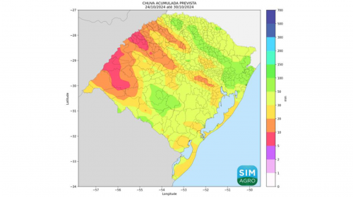 Chuva retorna, mas tempo fica firme a partir de domingo no RS