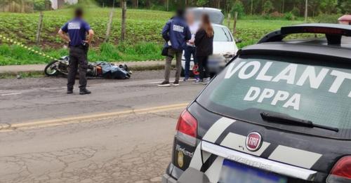 Motociclista morre em acidente na Estrada do Imigrante, em Caxias do Sul