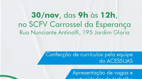 Secretarias promovem ação de acesso ao mercado de trabalho em Bento