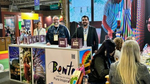 Secretaria de Turismo de Bento participa da Feira Internacional de Negócios Festuris