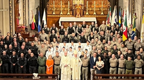 Missa Solene na Catedral Diocesana de Caxias do Sul marcou os 187 anos da Brigada Militar