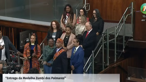 Movimento Negro Raízes, de Bento, recebe o Prêmio Zumbi dos Palmares da Assembleia Legislativa do Estado do Rio Grande do Sul