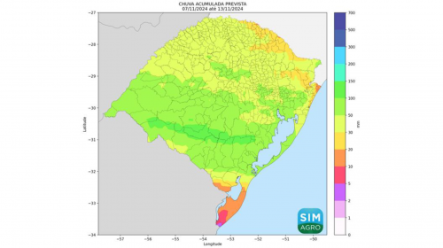 Chuva dará lugar a tempo estável durante o fim de semana no RS