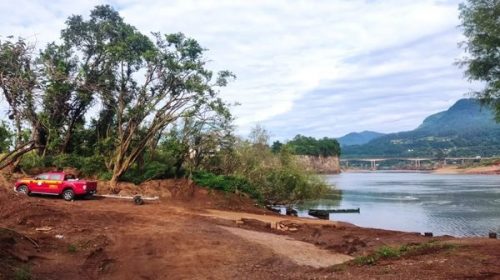 HOMEM EM SURTO DESAPARECE NO RIO TAQUARI,  EM ROCA SALES