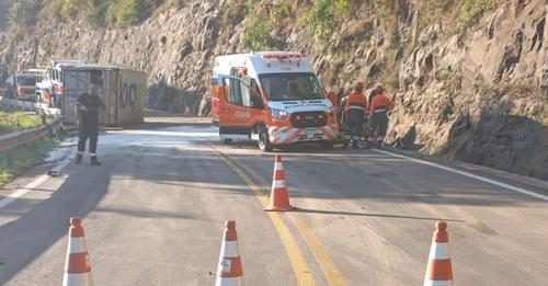 Identificado homem que morreu em acidente na ERS-122, entre Flores da Cunha e Antônio Prado