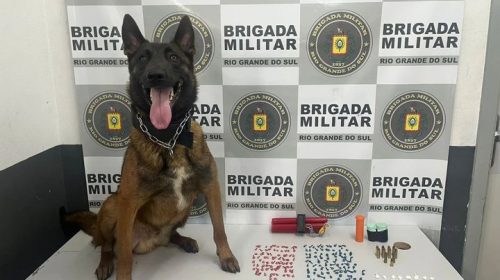 BRIGADA MILITAR PRENDE DOIS HOMENS POR TRÁFICO DE DROGAS E POSSE ILEGAL DE MUNIÇÃO, EM CAXIAS DO SUL