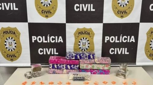 BRIGADA MILITAR APREENDE ADOLESCENTE POR PORTE ILEGAL DE ARMA DE FOGO E TRÁFICO DE DROGAS, EM CAXIAS DO SUL