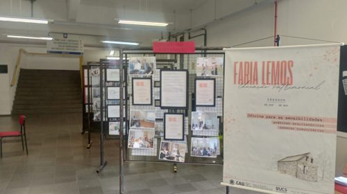 Exposição tem como tema os bens patrimoniais de Faria Lemos sede