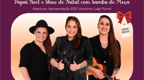 Banda Samba de Moça é atração no Verão Cultural de Natal nesta terça, dia 3