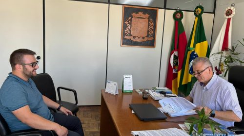 Prefeito de Cotiporã assina edital de licitação para a contratação da empresa que realizará a construção da nova ponte na Comunidade Nssa. Sra. da Pompéia