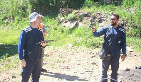 Plano Municipal de Redução de Riscos: geólogos iniciam a segunda etapa do trabalho de campo em Bento