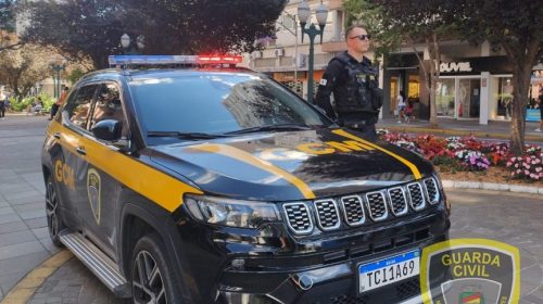 Guarda Civil Municipal prende homem logo após cometer furto em supermercado no Bairro Maria Goretti