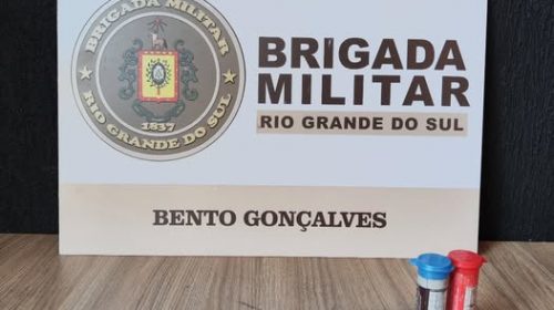 Brigada Militar apreende drogas no Bairro Eucaliptos, em Bento Gonçalves