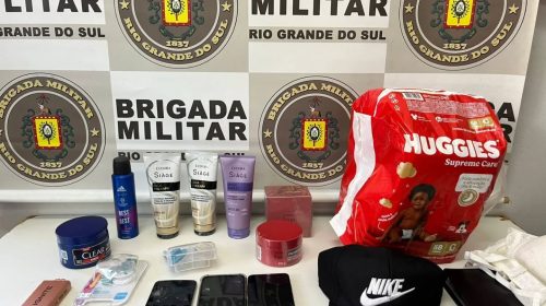 Brigada Militar prende grupo de criminosos após furto, em Farroupilha