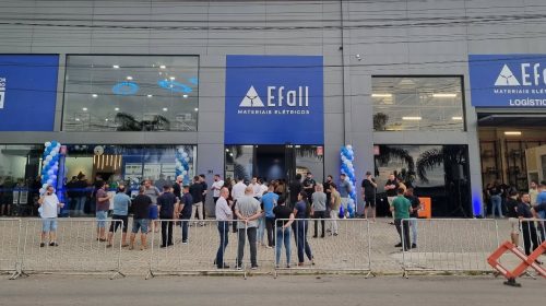 Efall Materiais Elétricos é inaugurada no Jardim Glória, em Bento